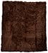 Chanasya Premium Solid Faux Long Fur Throw Blanket - Soft, Fuzzy Throw Blanket - for Bed or Couch - 60