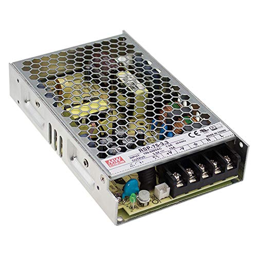 Image of MEAN WELL RSP-75-24 AC to DC Switching Power Supply Single Output with PFC Function 24 Volts 3.2 Amps 76.8 Watts