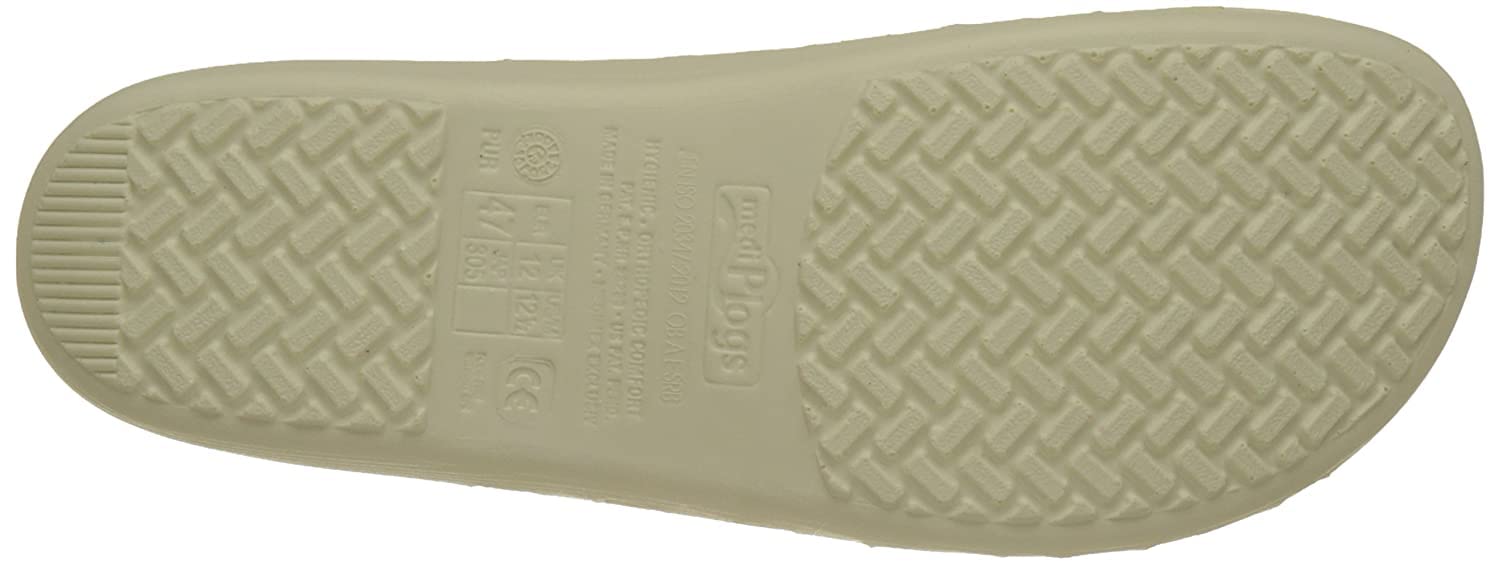 Sabots de Bloc Opératoire Mediplogs Perforés sur Le Côté/Antistatique et Antidérapants/Lavable à 60 Degré - Sabots Infirmière, Chirurgien (Numeric_35)
