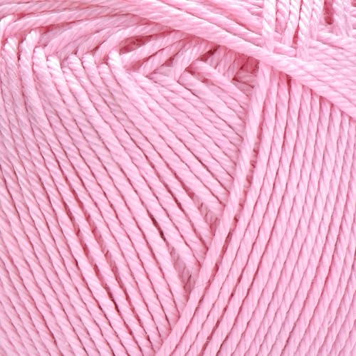 Image of YarnArt Begonia 100% Cotton, Pure Premium Soft Cotton for Knitting Crochet and Amigurumi, Shiny Colors 1.76 Oz (50g) / 185 Yrds (169m) (0319)
