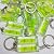 2Pcs/Set Mini Bubble Level Acrylic Green Spirit Levels Key Ring Style 15x15x40mm Key Chain Pocket Tool Accessories Gadget Measuring Instruments Small Levels Layout Tools