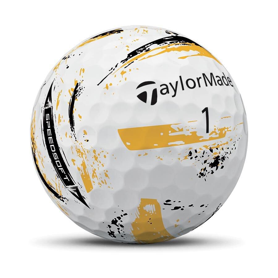 TaylorMade Speed Soft NFL Ink Golf Balls