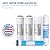 APEC Water Systems FILTER-MAX90-38 US Made 90 GPD Complete Replacement Set for Ultimate Series Reverse Osmosis Water Filter System with 3/8" D Tubing Quick Dispense, White