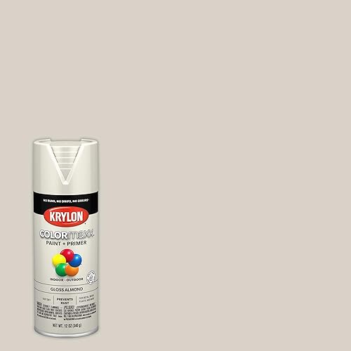 Vista 241 de Krylon - Pintura y primer en aerosol COLORmaxx K05511007, 12 onzas, rojo cereza brillante Cherry Red