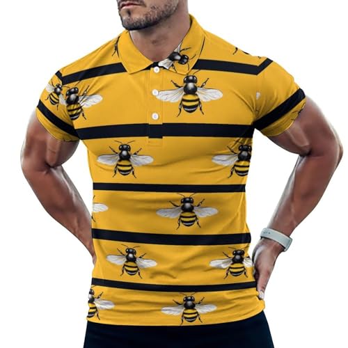 Polo de golf anti-transpiration pour homme actif et sportif