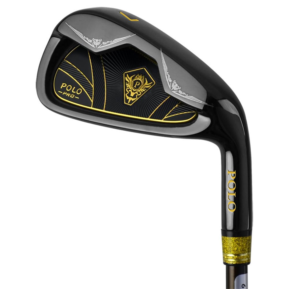 Hierro profesional #7 para palos de golf con eje de carbono para diestros y hombres