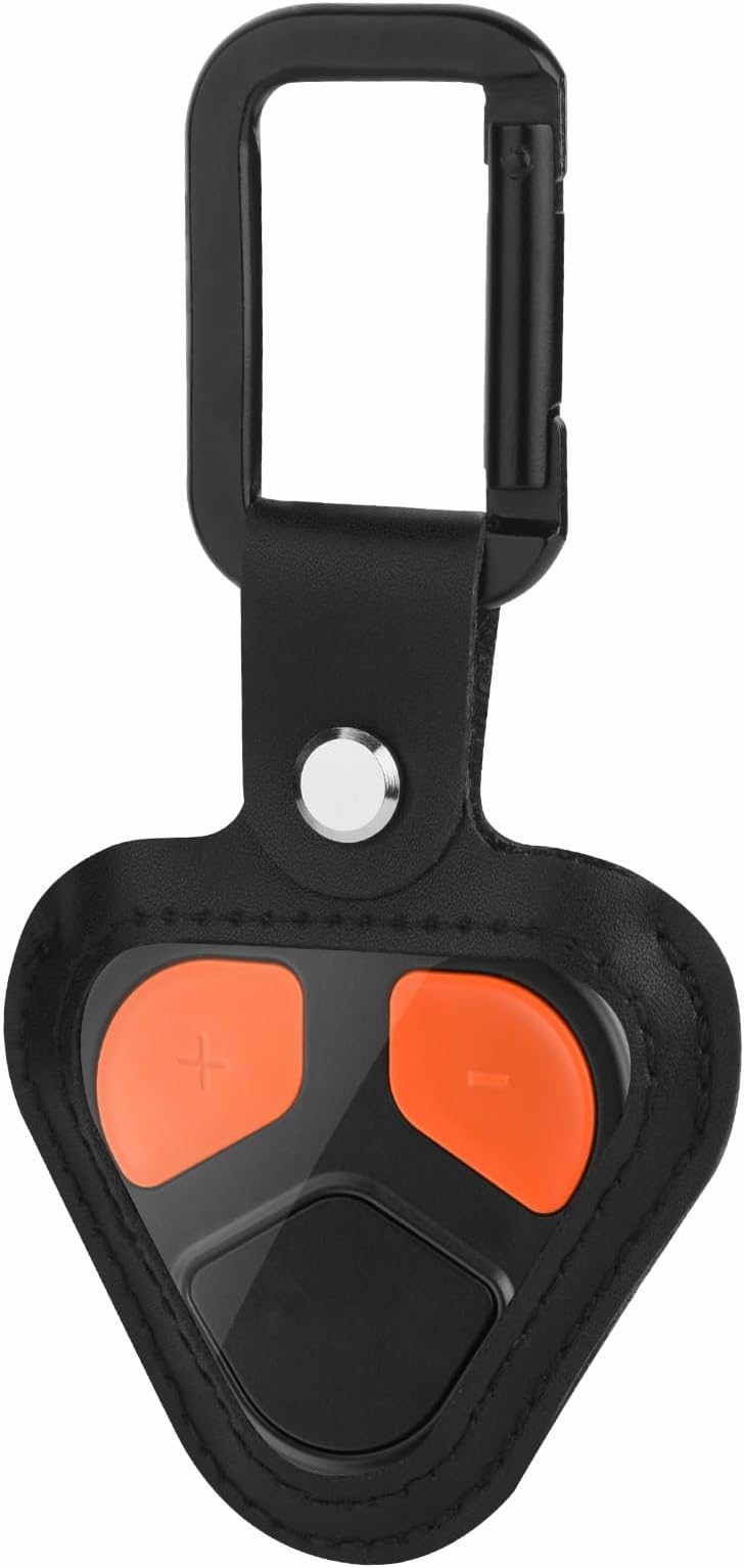 Xxerciz Protective Case for Bushnell Wingman View Golf GPS Speaker Remote Button, Portable Cover Holder with Carabiner, Lightweight, Anti-Scratch, Easy Installation, Full-Body Shockproof Case