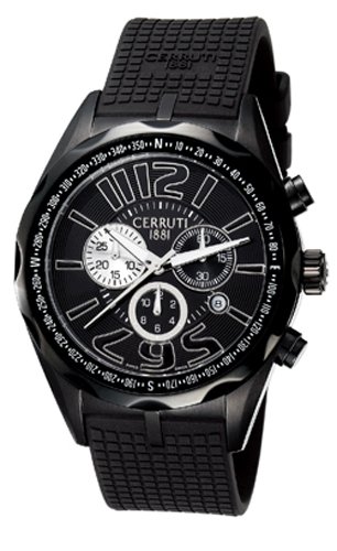 Preisvergleich Produktbild Cerruti 1881 Herrenarmbanduhr Swiss Made Collection VELIERO CT100891S23