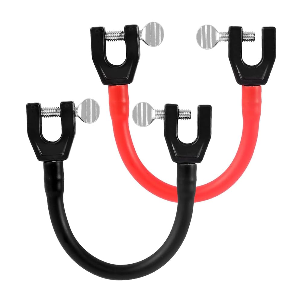 Tiardey Ski Tip Connectors 2 PCS Portable Snowboard Connector for Ski Training Ski Training Aid with Gasket for Beginners Winter Skiing Practice Tool 22cm