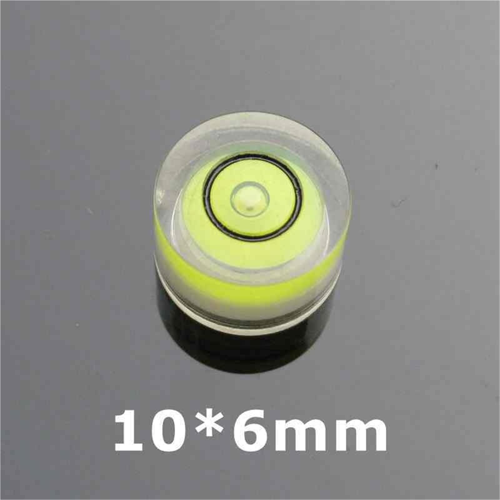 10 pièces niveau à bulle circulaire niveau à bulle rond mini niveau à bulle | 10pcs Circular spirit level Round bubble level mini spirit level(1809)