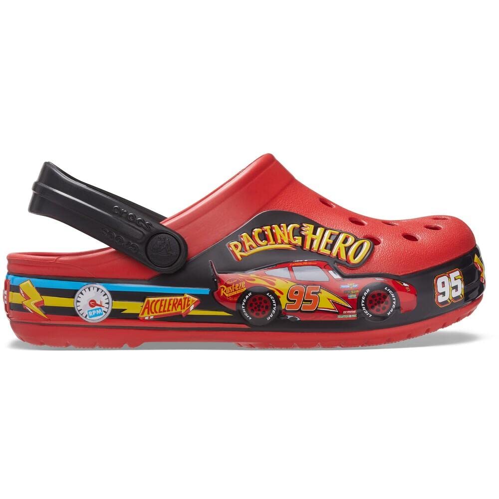 Crocs Uniseks - dzieci Fl Cars Lights Band Clog TChodak