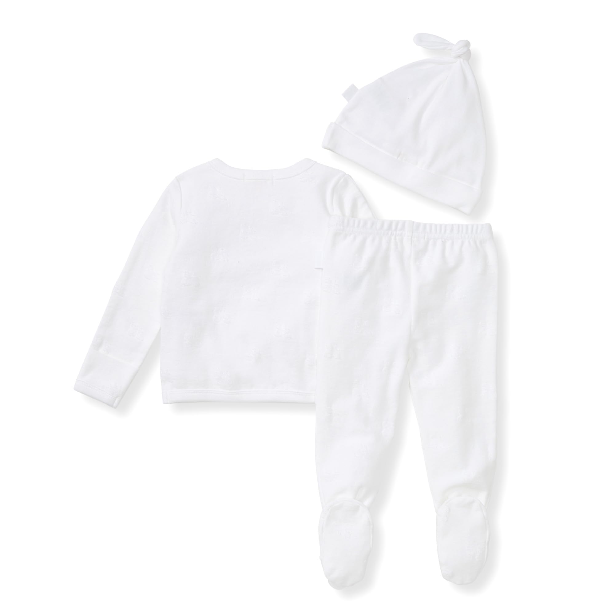 Burt's Bees Baby Unisex Baby Take Me Home Set, 3-piece Top, Pant, And Hat Bundle, 100% Organic Cotton Layette-Set