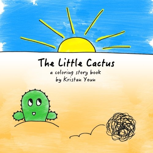 The Little Cactus: A Coloring Story Book