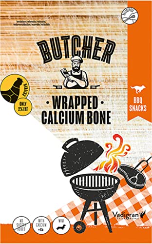 Vadigran Butcher Chicken Wrapped Calcium Bone 70G Mini