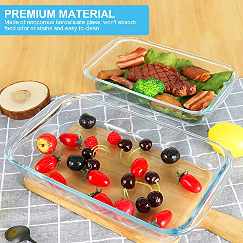 Komuee 4PANGRAY 8 Pieces Glass Baking Dish thumb #5