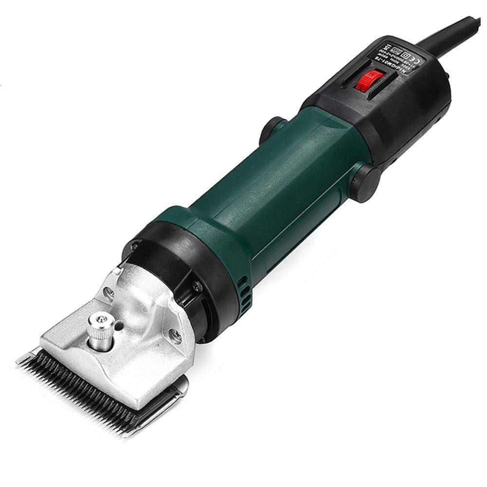 690W Esquiladora Caballo Profesional Eléctrico Aseo de Mascotas Kit, 6 Velocidades Ajustables, Enchufar Alto Voltaje Tarea Pesada Podadoras de Animales, Ideal para Caballos, Llamas, Vacas, Cabras