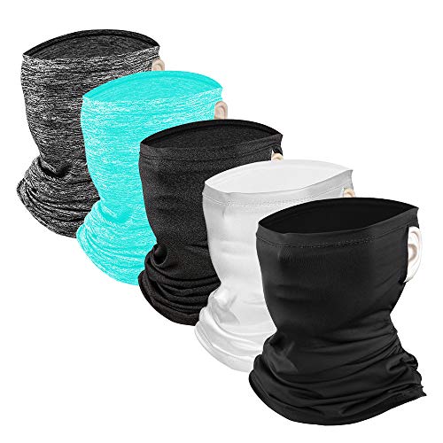 Bandana, Andoer Homens Mulheres Cooling Bandana Protetor facial Protetor Solar Anti-Sol Externo Lenç