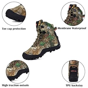 XPETI Men’s Thermator Mid-Rise Lightweight Hiking Insulated Non-Slip Outdoor Boots 2 51J4Apd+nDL. SS300
