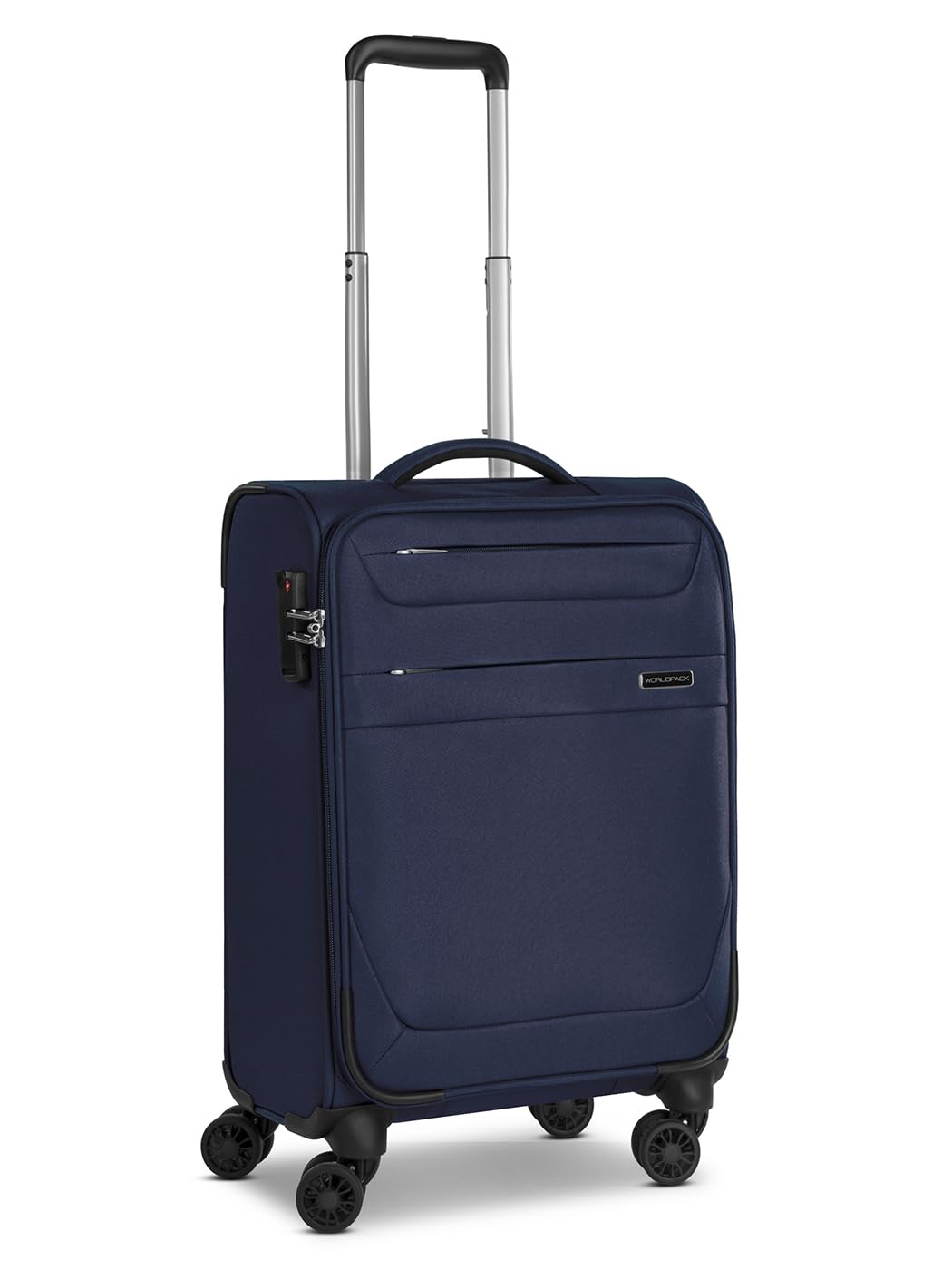 Worldpack Chicago Serie Zachte kofferset, 3-delig, reistrolleys van