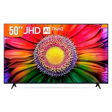 Smart TV LG 50" 4K 50UR871C0SA UHD Wi-Fi, Inteligência Artificial ThinQ, built-in, Google Assistente Design Ultrafino