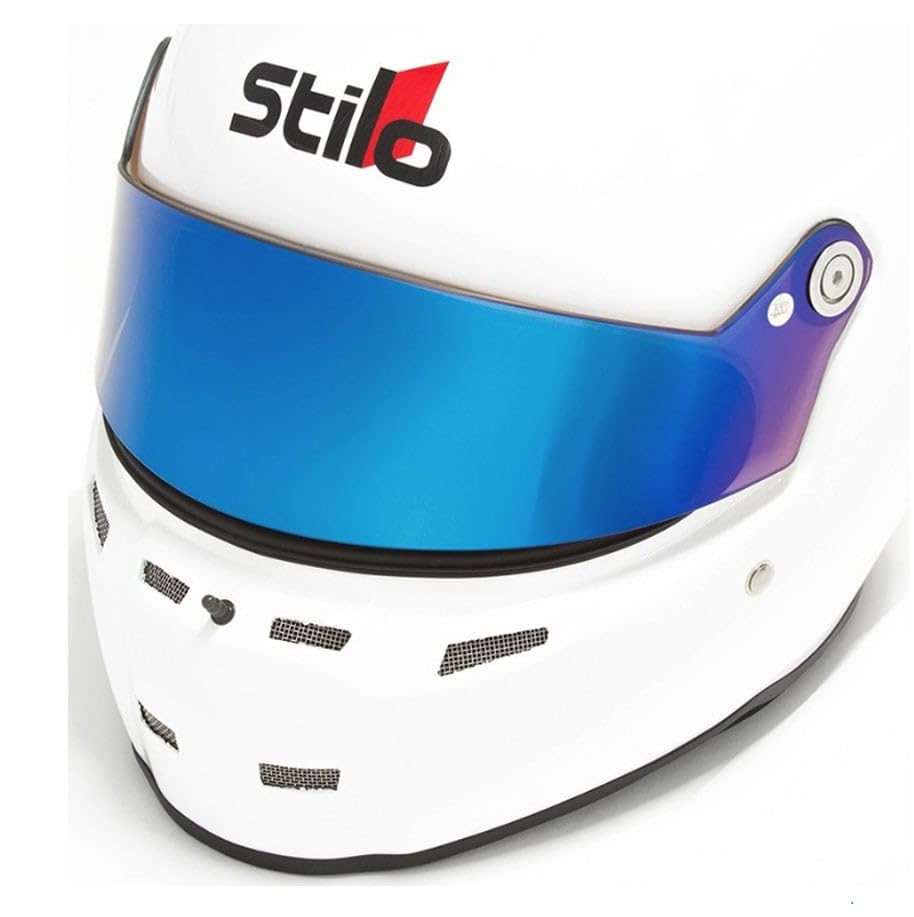 Stilo YA0836 Short Visor - ST5 Helmet Series - Iridium Blue Dark - Each