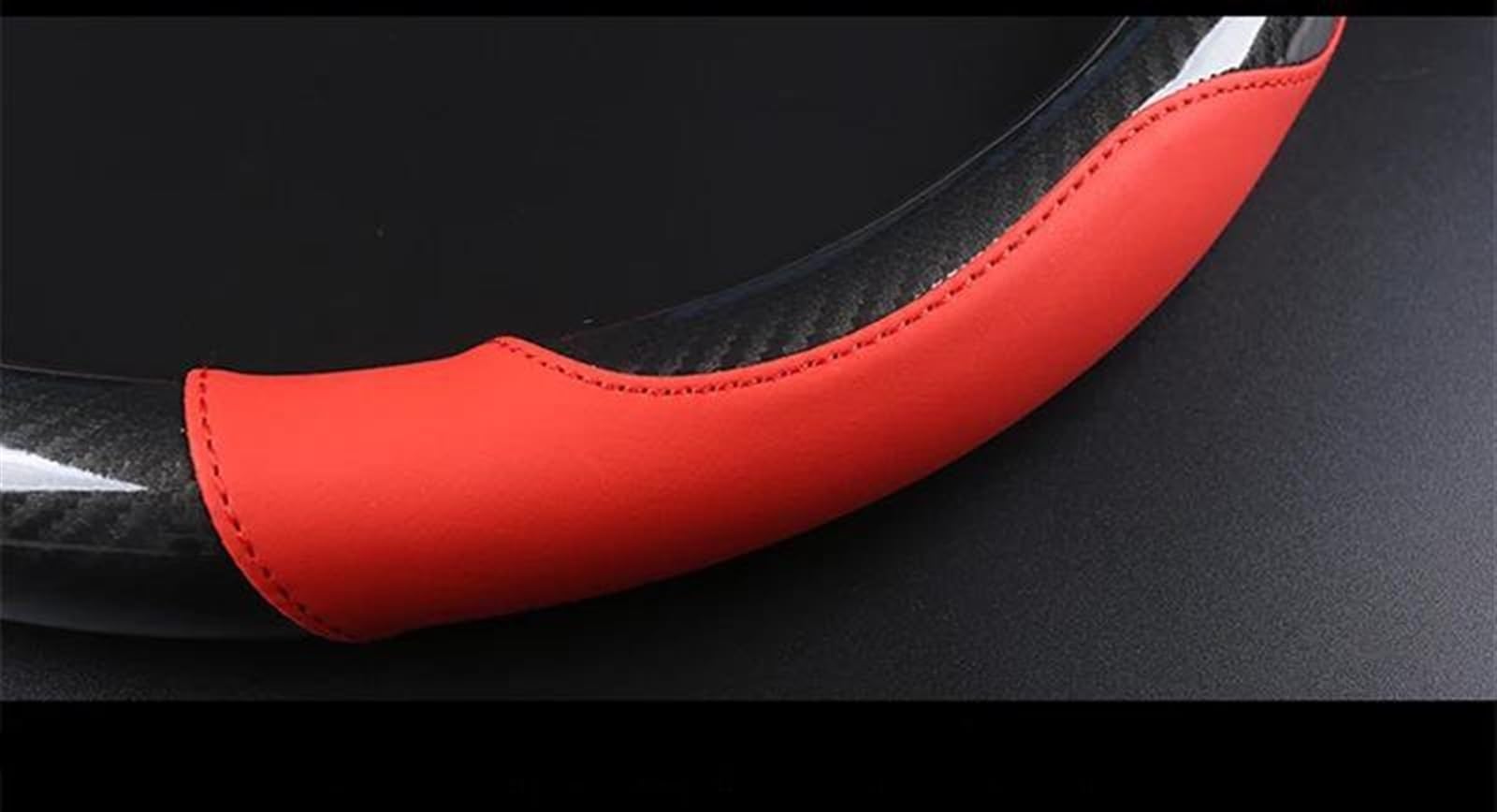 Coprivolante Per Interni Auto In Pelle Antiscivolo Accessori Per Kia Per Rio 2 3 4 X Line Per Kombi Sedan(Purple O shape)