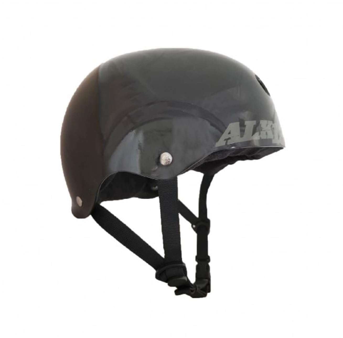 Alk 13 Unisex – Adulto H20+ Casco Deportivo Negro Glossy Black/Grey, L