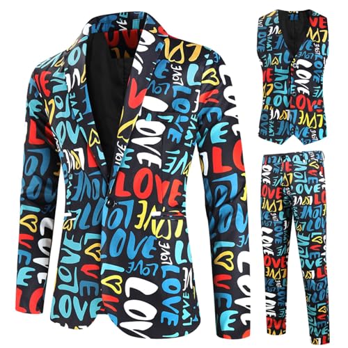 Combinaison 3 pièces pour homme chic pour un rendez-vous romantique réussi