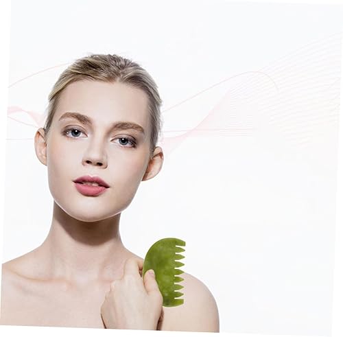 Miniatura 6 de 2 unids peine de masaje raspado tabla de masaje herramienta facial cuero cabelludo Gua Sha peine herramientas de mano Gua Sha peine pelo peine