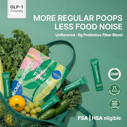 WonderBiotics Daily Fiber Mix Packets