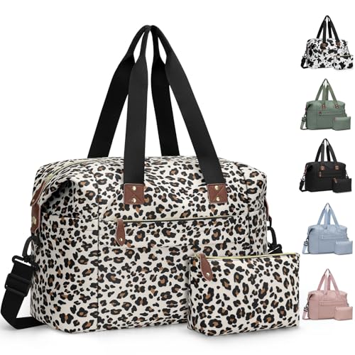 Crossbody Bags for Women & Travel Duffle Bag for Women((Leopard)2