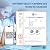 GLACIER FRESH GFU03 Reverse Osmosis System 800 GPD, No Electric/Noise, 3:1 Pure to Drain, 5-Stage Tankless Under-Sink Water Filter System, Filtration Accuracy 0.0001?m, for Any Under-Sink Setting