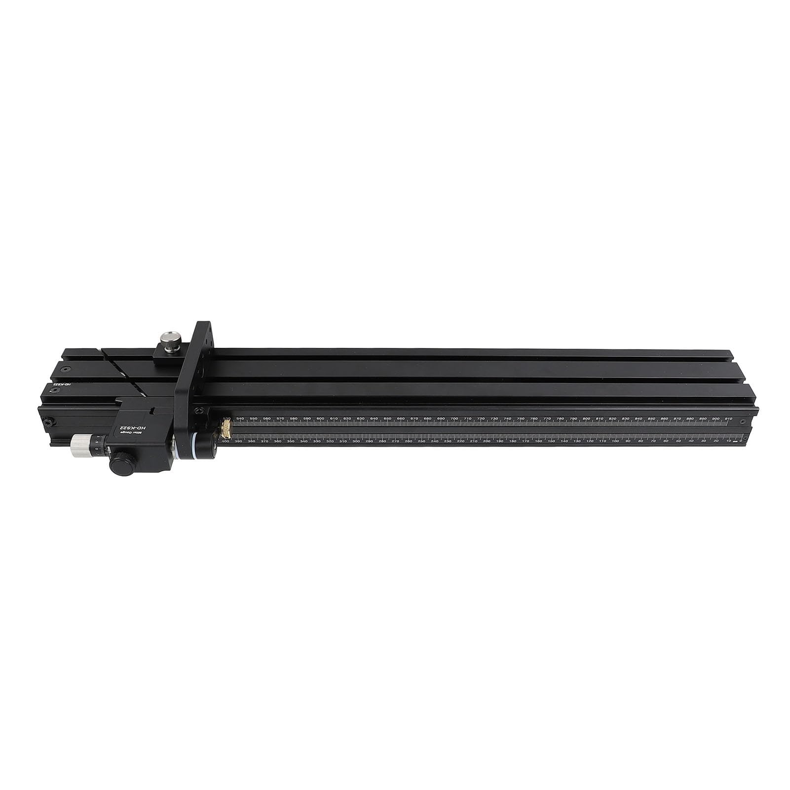 Calibre de Inglete para Sierra de Mesa, Calibre de Inglete para Mesa de Carpintería, Soporte de Sierra de Mesa de Aleación de Aluminio Resistente y Versátil, Calibre de Inglete