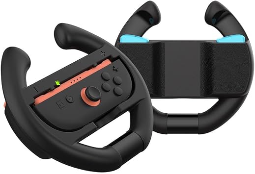 Switch 2 Direksiyon ikili Paket Siyah Switch 2 Wheel