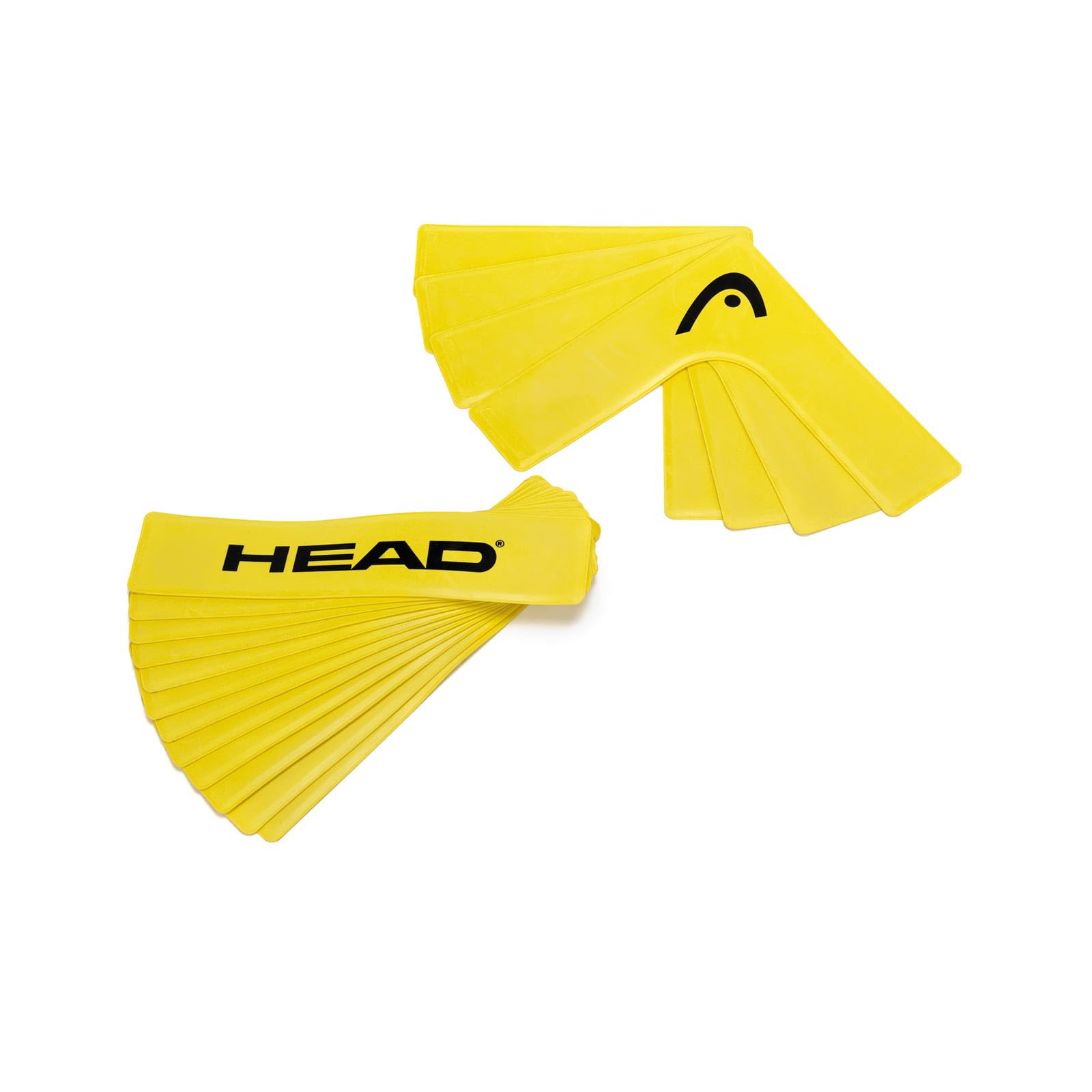 HEAD 12 Marks/4 Court Edges Tennis Accessori, Unisex Adulto, Giallo, Taglia Unica