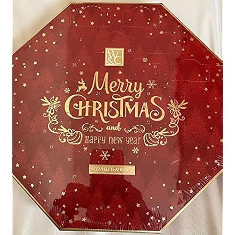 Wickford & Co Seasonal Scents Advent Calendar With Tea Light & Votive Candles Cover