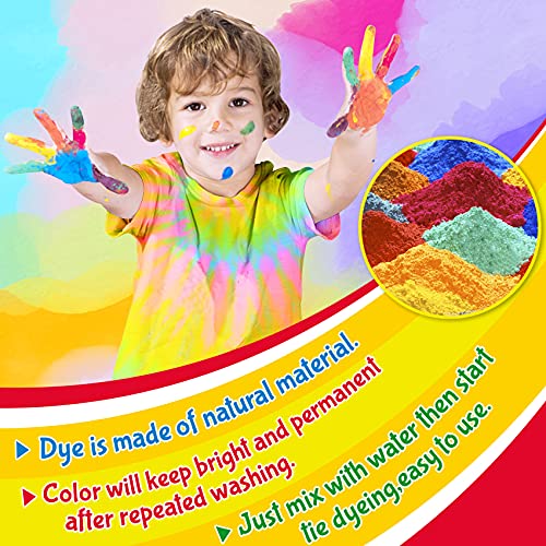 Patifeed USGCHSP001 Tie Dye Kit, 35 Colors Fabric Tyedyedye Kit thumb #4