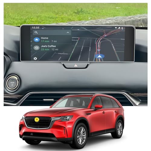 Protecteur d'écran pour Mazda CX-90 voyagez en famille l'esprit serein