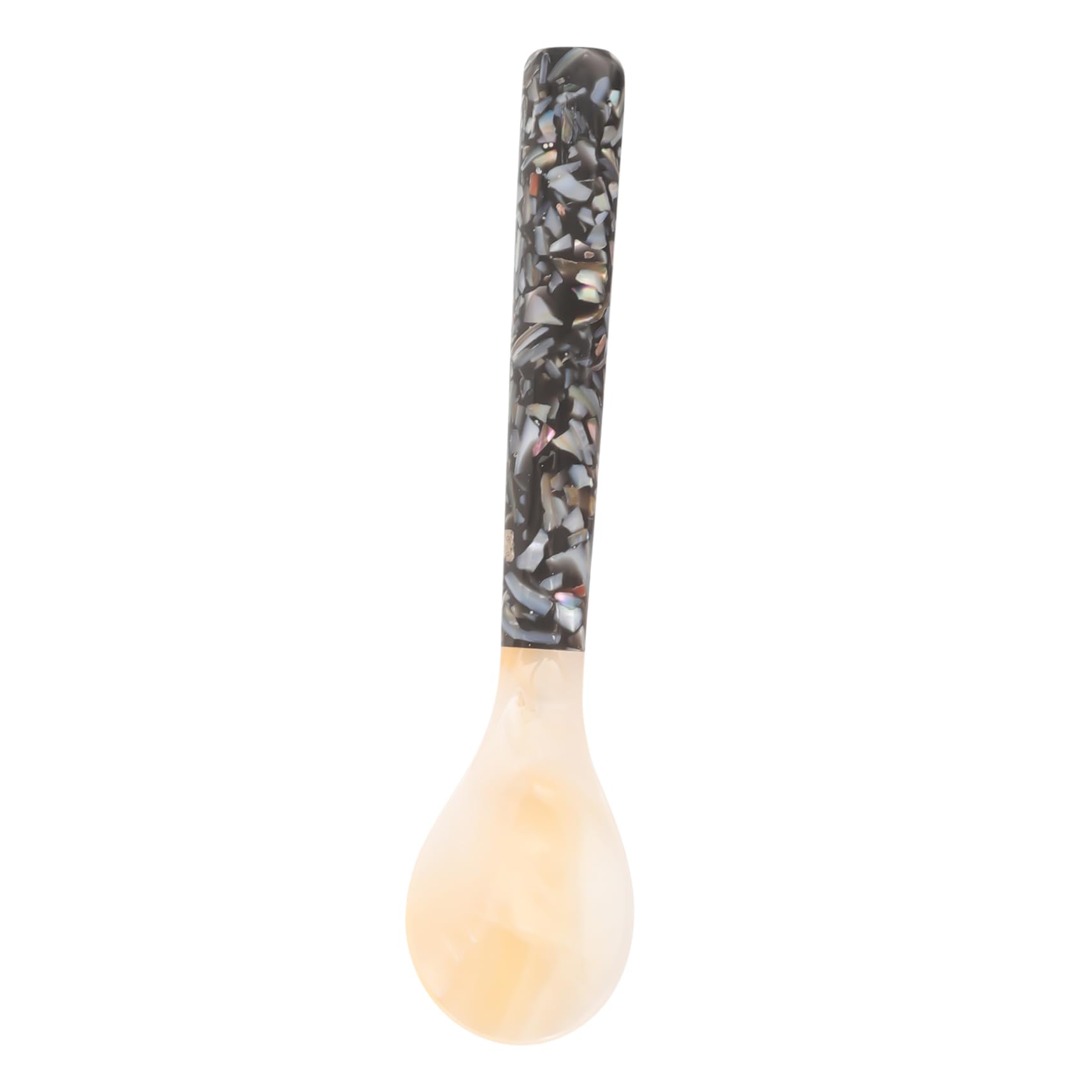 CONGARTENO Shell Spoon Transparent Rice Spoons Shell Dessert Spoons Coffee Spoon Ice Cream Spoon Kitchen Small Spoons Home Soup Spoons Food Serving Spoon Egg Spoons Flatware Small Soup Spoons