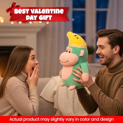 Image of Zest 4 Toyz Soft Toy for Girls (35 cm) | Cute Stuffed Animal Plush Toy | Baby Toys | Monkey Soft Toy Cuddly Teddy Bear for Kids | Birthday Gift for Girls - Multicolor