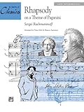 Rhapsody on a Theme of Paganini: Sheet (Simply Classics Solos)