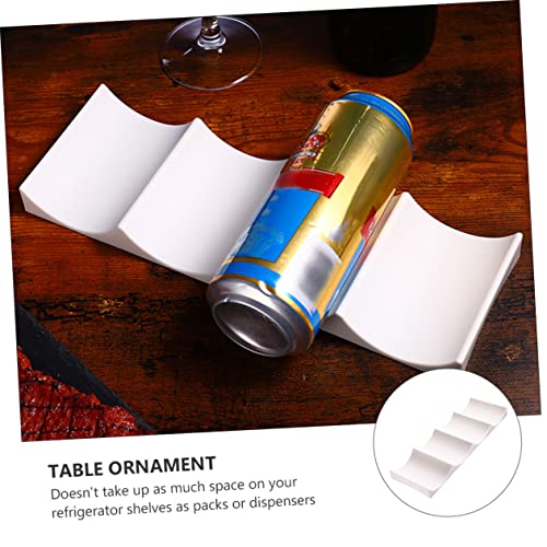 Soporte de vino apilable 4 piezas de PP para mesa miniatura 7