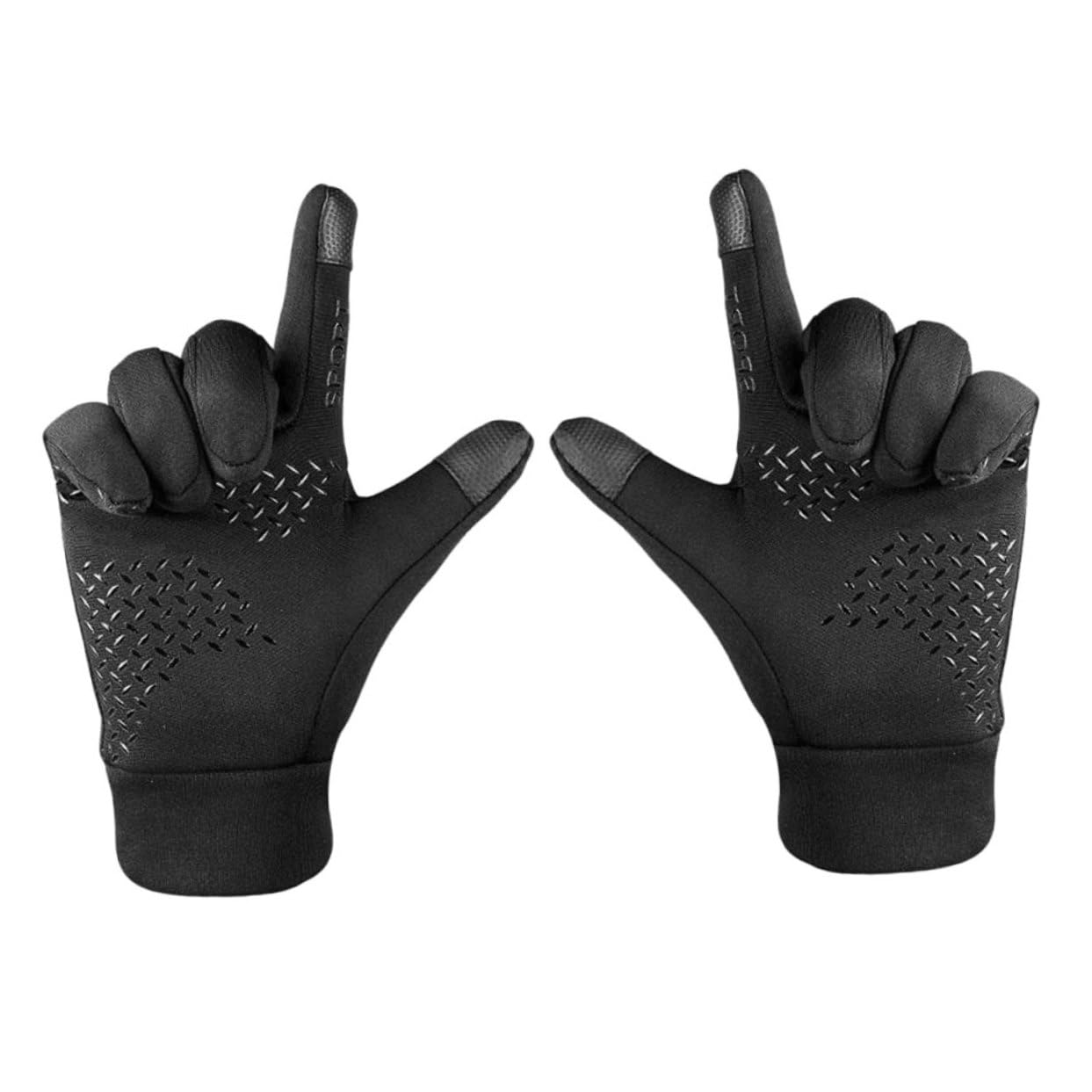 CATIEBYE 1Pair Warm Touchscreen Riding Gloves for Winter Durable Skiing Gloves with Slip Resistant Design for Cycling Jogging and Outdoor Activities Present for Year