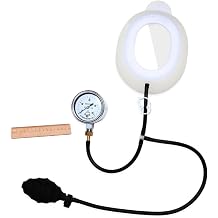 Pectus Excavatum Vacuum Bell for Adults & Teens, Corrects Sunken Chest, Chest Wall Deformity Corrector, Medical-Grade Silicone Cup Upgrade-M