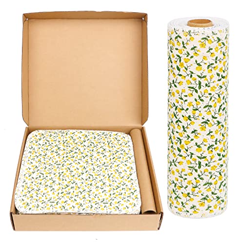 UNIMEIX 24 Pack Reusable Paper Towels Washable Roll Zero Waste Reusable Napkins Eco Friendly Paperless Towels for Kichen