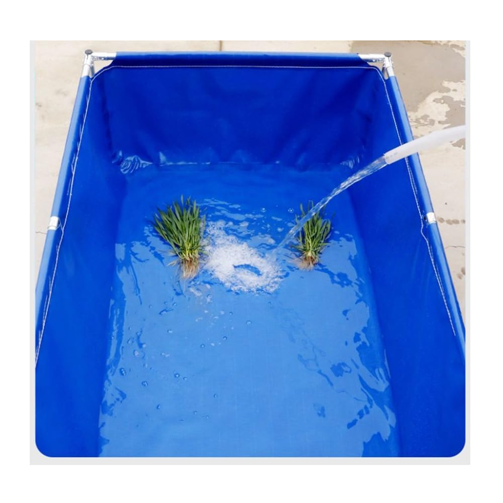 Piscina plegable de tela extra gruesa para uso doméstico, balcón, 300 x 300 x 80 cm, perfecta para relajarse, portátil