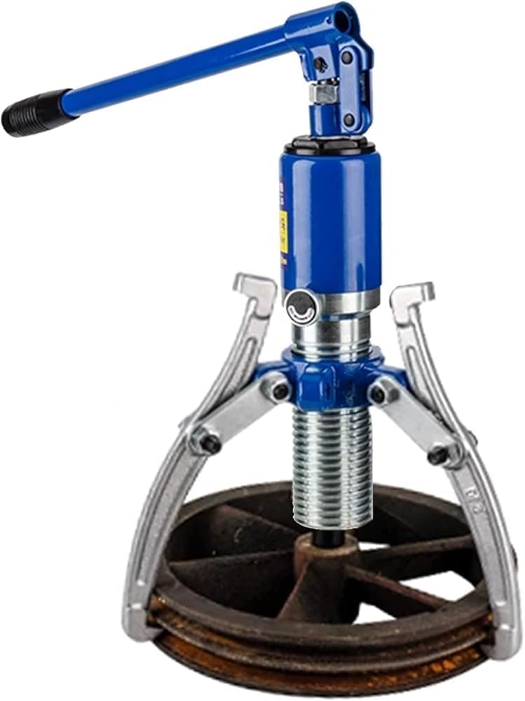 Heavy-Duty Hydraulic Puller Set - 2 & 3 Jaw Wheel Bearing Separator for Auto Repair, Vehicle Maintenance, Workshops & Factories - Essential Tool for Mechanics