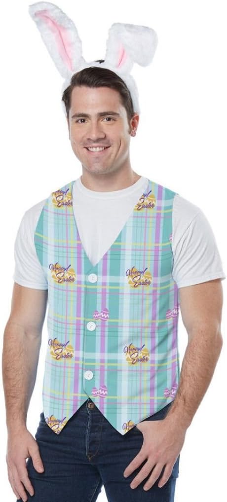California Costumes mens Easter Vest Kit - Adult Man