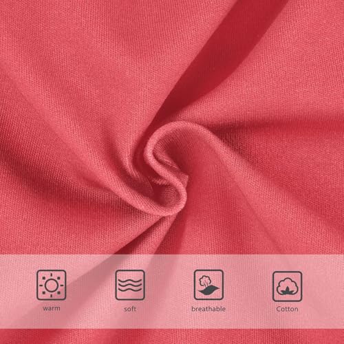 Joisal Bright Toddler Girls Underwear 2t Cotton Girl Panties Cute Alizarin Crimson Red Briefs Underpants3