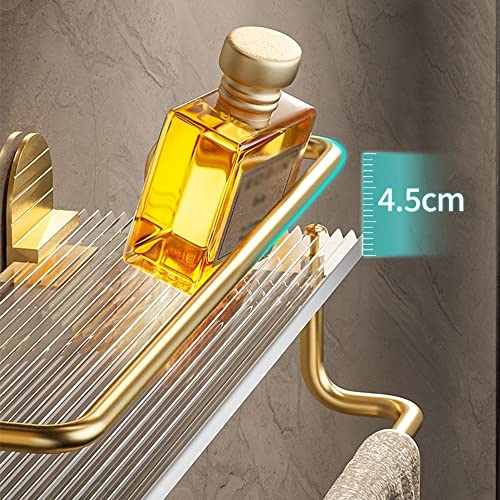 Étagère de rangement en acrylique 50cm pour optimiser les petits espaces